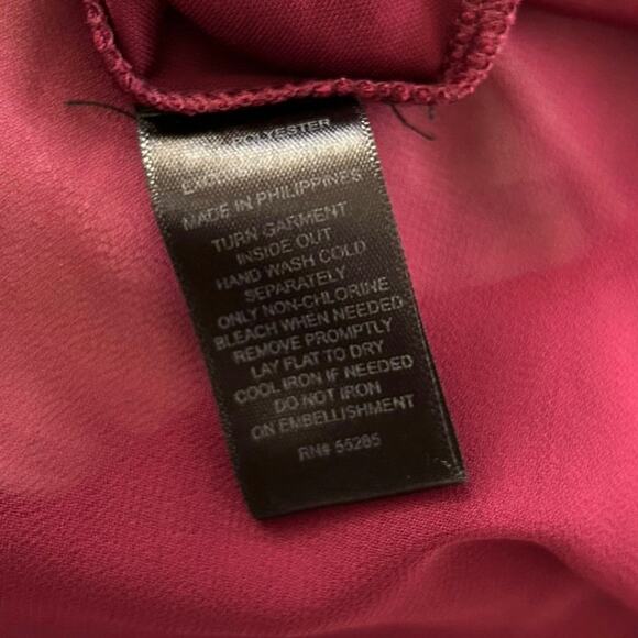 Express Mini Babydoll Dress Fairy Goth Grunge Women Red Cocktail Party Size XS - Picture 8 of 8